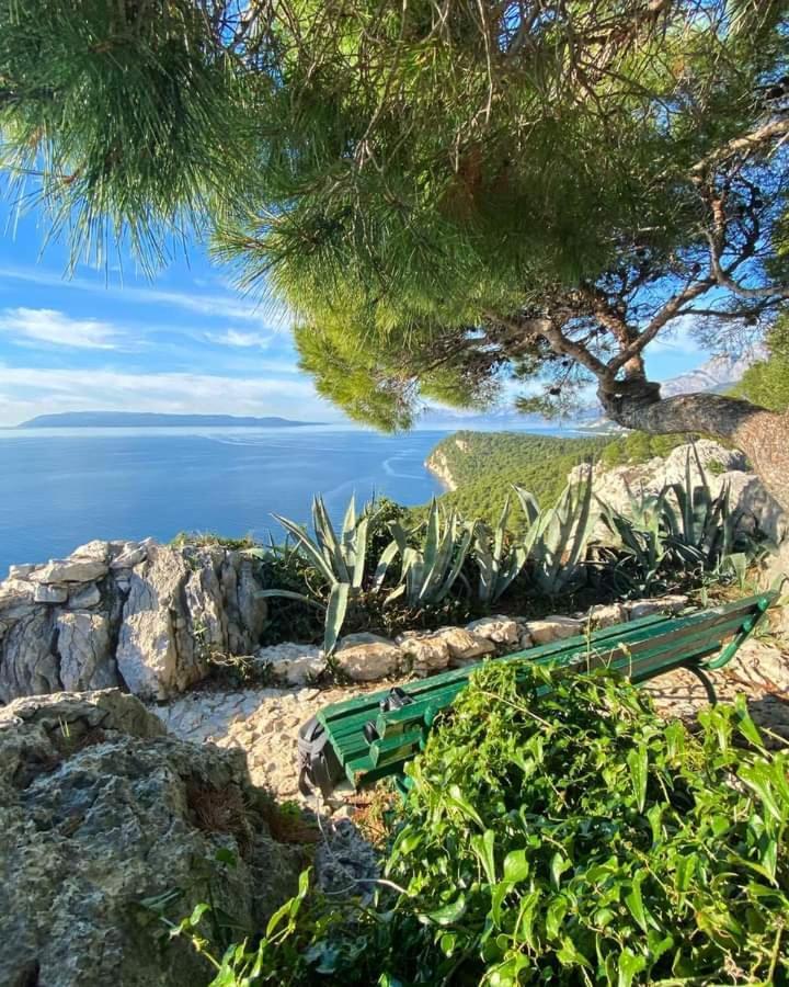 Apartment Lukas Galileo Izuzetan Makarska Kültér fotó